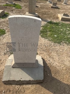 BAGHDAD (NORTH GATE) WAR CEMETERY - EVANS, D